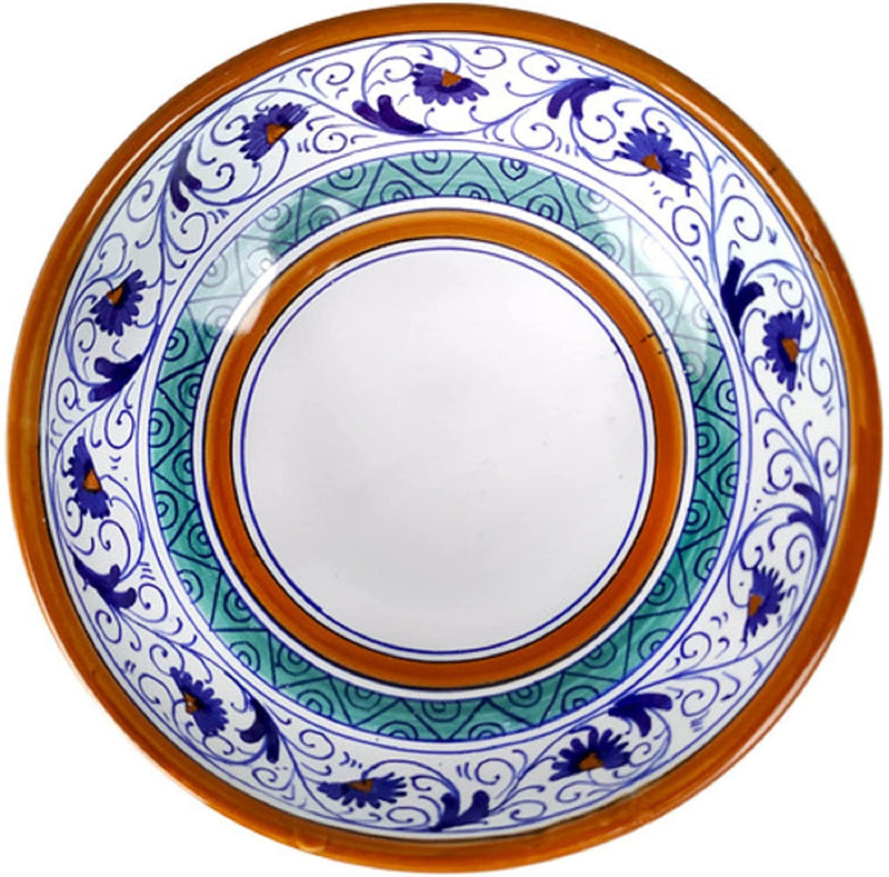 Deruta Italy by Gute | Penny Cereal Bowl | Handcrafted & Handpainted Italian Ceramics | Authentic Italian Pottery Handmade in Deruta, Italy