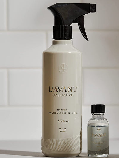 L'AVANT Collective Multipurpose Surface Cleaner Refill (1 Pack) | Provides a Powerful Clean to Remove Grease & Grime | Fresh Linen Scent | 1 FL oz