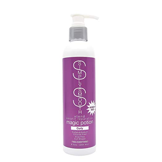 Simply Smooth Xtend Keratin Reparative Magic Potion Curly 8.5 Ounce