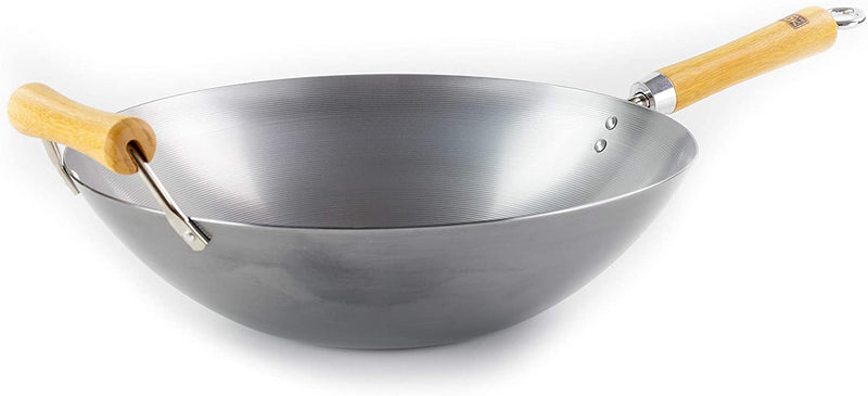 School of Wok - 14"/36cm Carbon Steel Wok