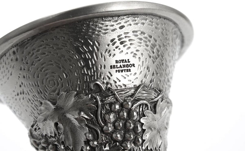 Royal Selangor Hand Finished Vinifera Collection Pewter Bacchus Wine Funnel Gift