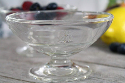 La Rochere Set Of 6, 6.5-ounce Napoleon Bee Ice Cream Dishes