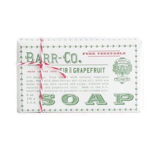 Barr-co. Fir Grapefruit Bar Soap