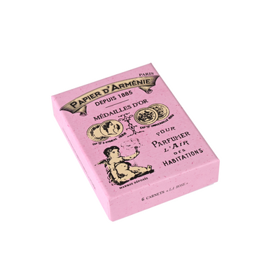 Papier d'Armenie Vintage"La Rose" 6 pcs