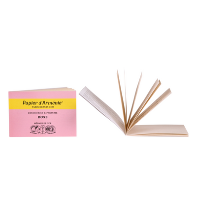 Papier d'Armenie La Rose Burning Papers (1 Book of 12 Sheets)