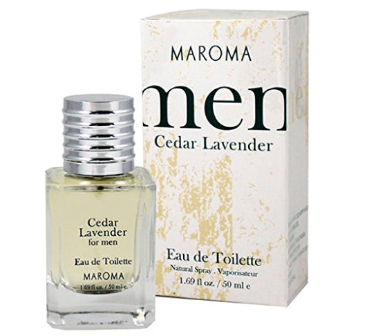 Maroma Eau de Toilette Spray, Cedar Lavende