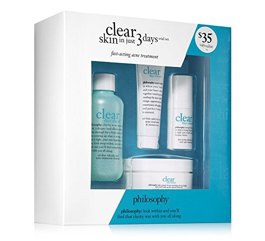 Philosophy Clear Days Ahead Trial Set, Sealed Fresh