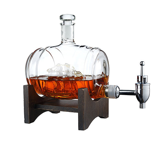 The Wine Savant Barrel Decanter