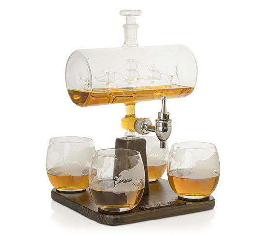 The Wine Savant Ship Decanter