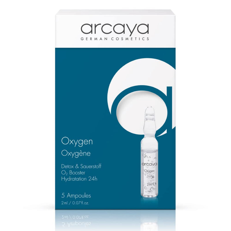 Arcaya Professional Skincare OXYGEN Boosting Ampoule Serum to Increase Skin&