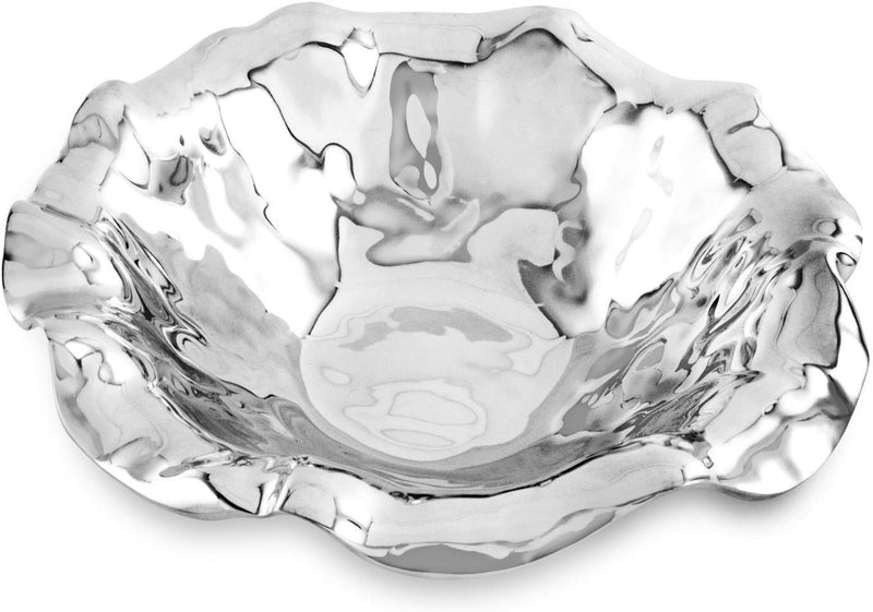 Beatriz Ball Large Vento Alba Bowl, Metallic