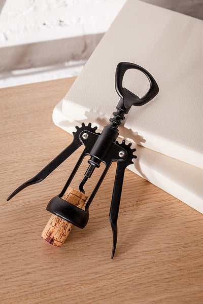 L'Atelier du Vin Matte Black Classic Wing Corkscrew