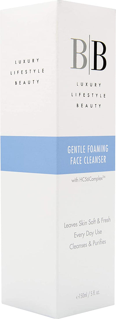 BB Lifestyle Gentle Foaming Face Cleanser, Cleanses & Purifies, Fragrance Free, For Sensitive Skin, Organic Hemp Extract