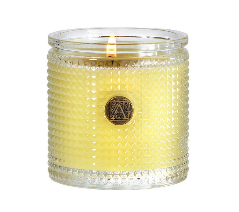Aromatique Sorbet Textured Glass Candle, 6 oz