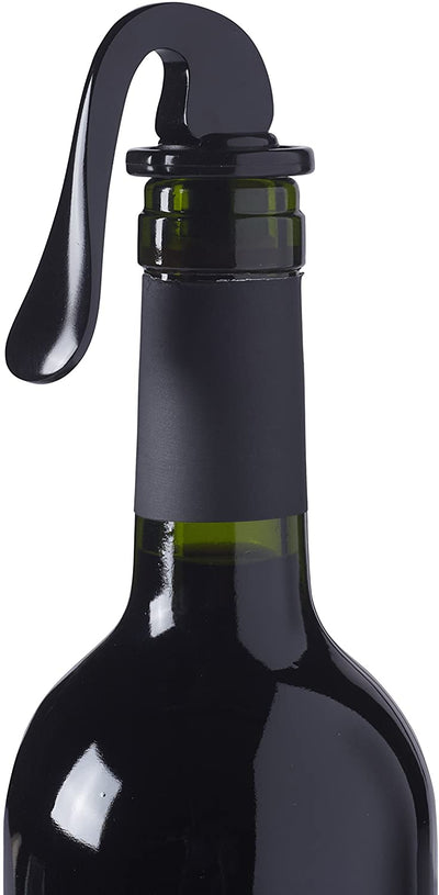 L'Atelier du Vin Gard'bulles Stopper, Black, Display of 12