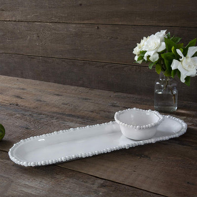 Beatriz Ball VIDA Alegria baguette platter white (medium)