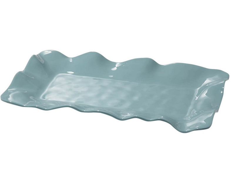 Beatriz Ball Havana Aqua Rectangular Long Platter