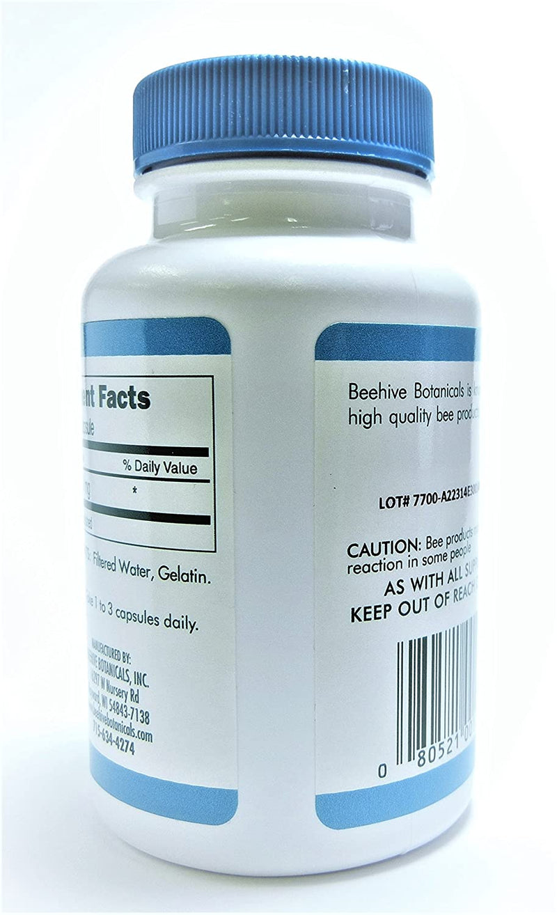 Beehive Botanicals Pollen Capsules - 500 mg