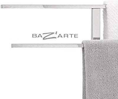 Blomus Floor Standing Towel Rack Stand, Polished Stainless Steel