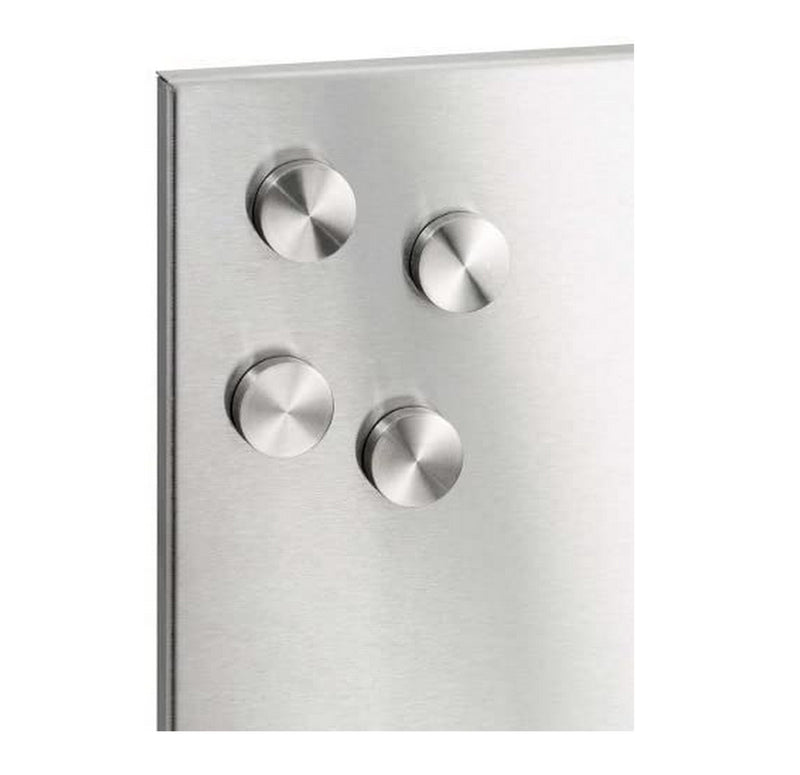 Blomus 66784 Stainless Steel Muro Magnets, Set of 4