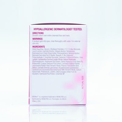 BIOMILK Probiotic Skincare Replenish and Renew Night Cream Moisturizer, 100% Natural Probiotics and Superfoods for Healthy Skin Nutrition, 1.7 oz.