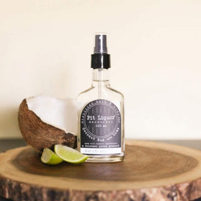 Pit Liquor Spray-On Natural Deodorant 100ml (Coconut Rum With Lime)