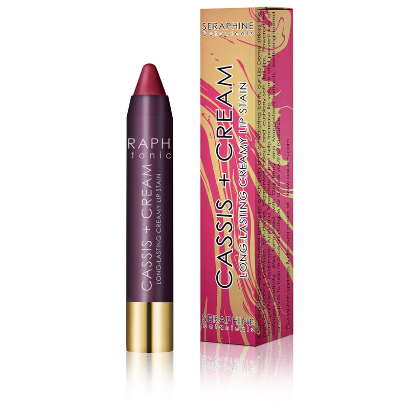 Seraphine Botanicals Long-Lasting Creamy Lip Stain Cassis + Cream