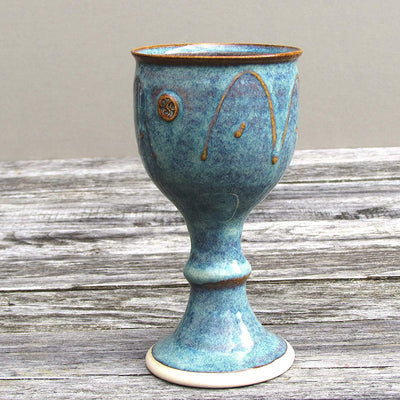 Castle Arch Pottery Ireland Handmade Wine Goblet