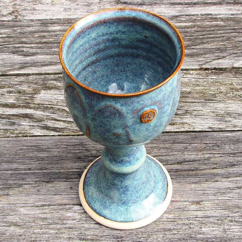 Castle Arch Pottery Ireland Handmade Wine Goblet