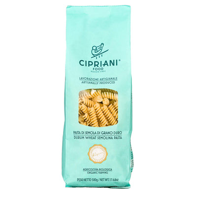 Cipriani Food Organic Fusilli - 17.64 oz (4 Pack)