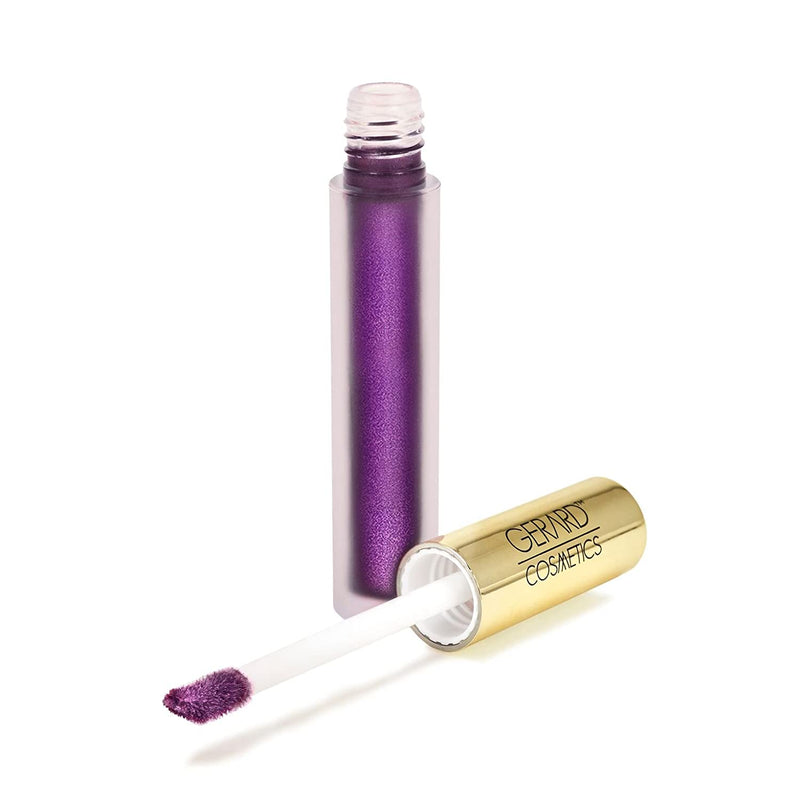 Gerard Cosmetics Metal Matte Liquid Lipstick GRAPE CRUSH- METALLIC MATTE FINISH STAYS ALL DAY, Comfortable long wear CRUELTY FREE & USA MADE
