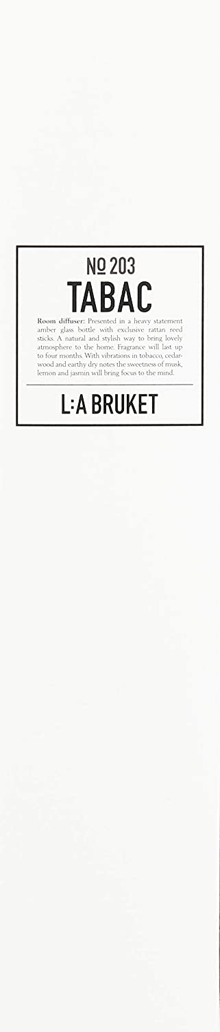 L:A Bruket No 203 Room Diffuser | Tabac 200 ml