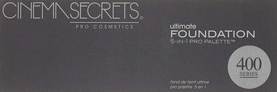 CINEMA SECRETS Pro Cosmetics Ultimate Foundation 5-In-1 Pro Palette, 400 Series