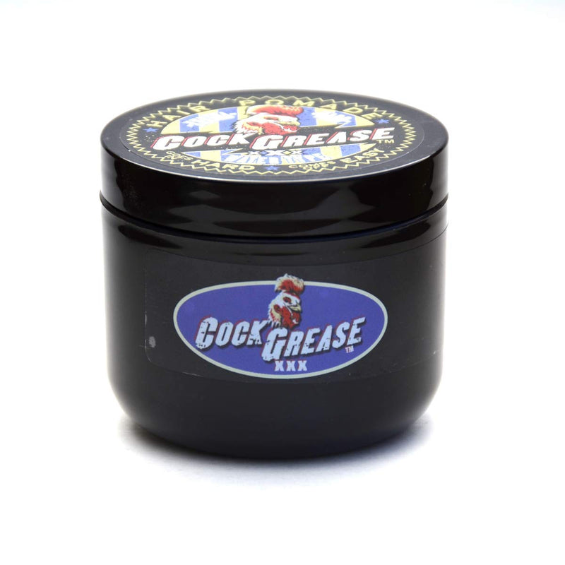 COCK GREASE Water Type Hair Pomade (XXX) XXXTRA Hard "Goes in Hard, Comes off Easy" - 3.9 oz/110g