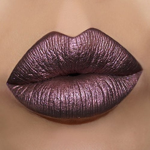 Gerard Cosmetics Metal Matte Liquid Lipstick UNDERWORLD - METALLIC MATTE FINISH STAYS ALL DAY, Comfortable long wear CRUELTY FREE & USA MADE