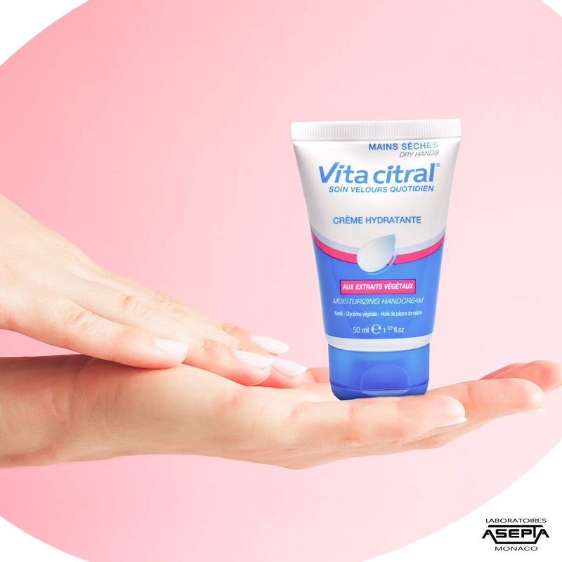 Vita Citral Moisturizing Hand Cream for Dry Hands 100ml + 33% Free - Intense Soothing and Softening Cream for Dry Hands