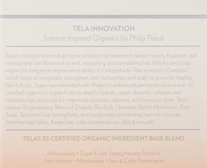 Tela Beauty Organics Probiotic Hair Mask, 6.8 Fl Oz