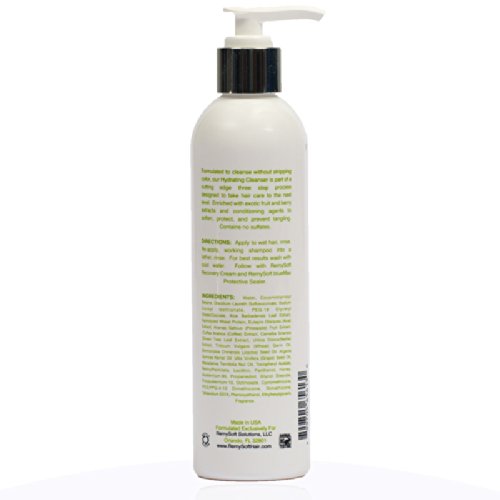 RemySoft Moisturelab System - Safe for Hair Extensions, Weaves and Wigs - Salon Formula Shampoo, Conditioner & Serum - Gentle Sulfate-free Lather