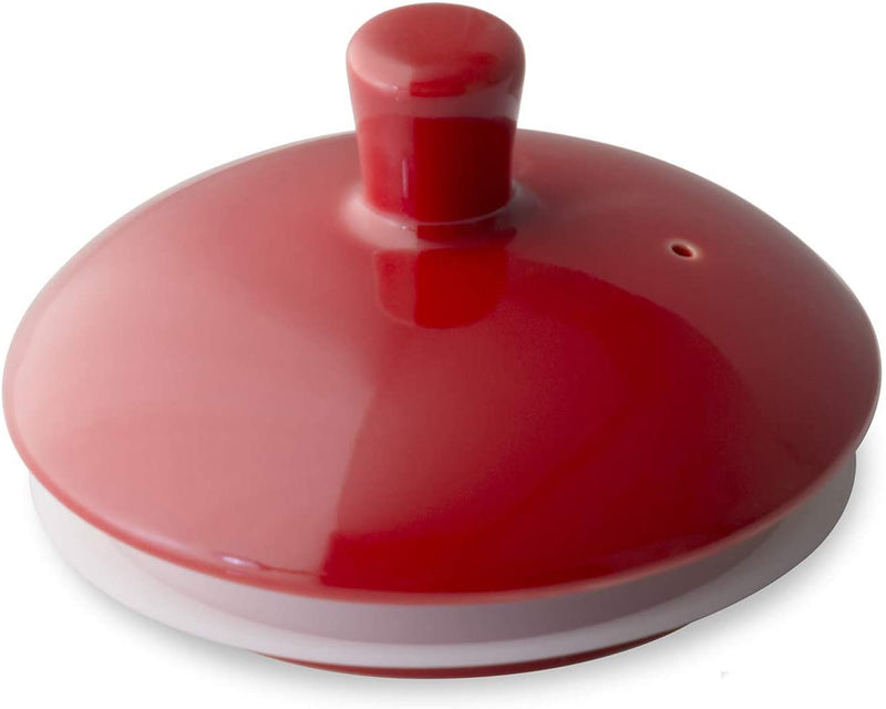 FORLIFE Curve Teapot with Infuser, 24-Ounce, Red