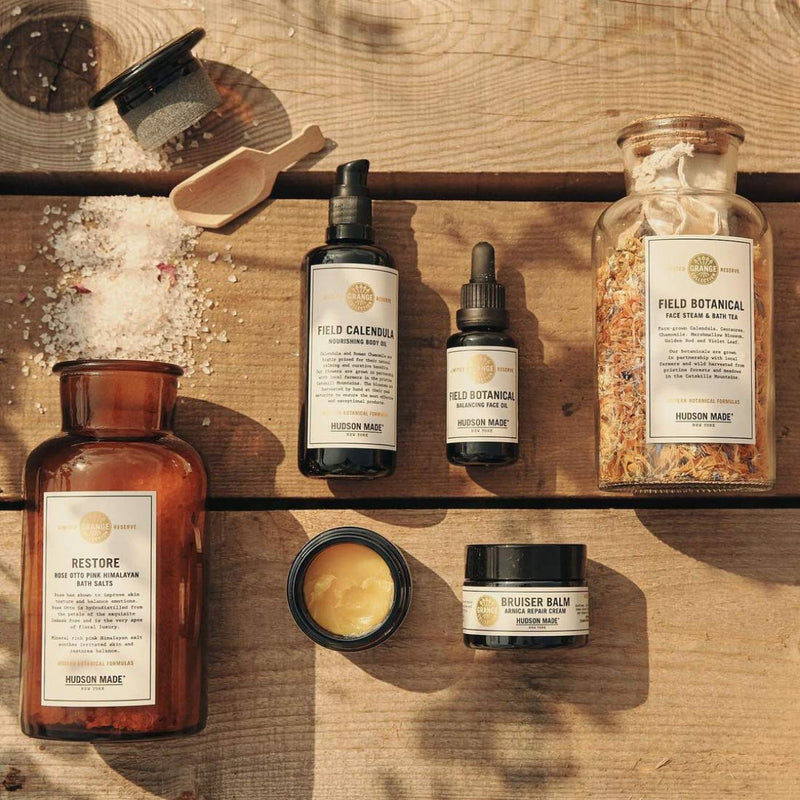 Hudson Made Grange Collection - Field Botanical Bath Tea 500 ml Field Botanical/Face Steam & Bath Tea