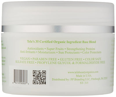 Tela Beauty Organics Probiotic Hair Mask, 6.8 Fl Oz