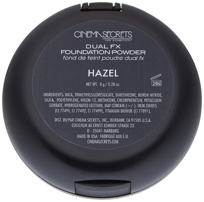 CINEMA SECRETS Pro Cosmetics Dual Fx Foundation Powder, Hazel