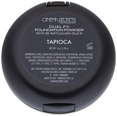 CINEMA SECRETS Pro Cosmetics Dual Fx Foundation Powder, Tapioca