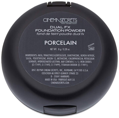 CINEMA SECRETS Pro Cosmetics Dual Fx Foundation Powder, Porcelain