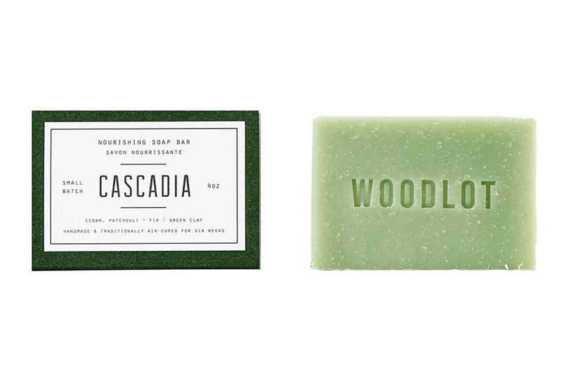 Woodlot Cascadia Soap Bar Fresh Forest Scent, 4 Oz