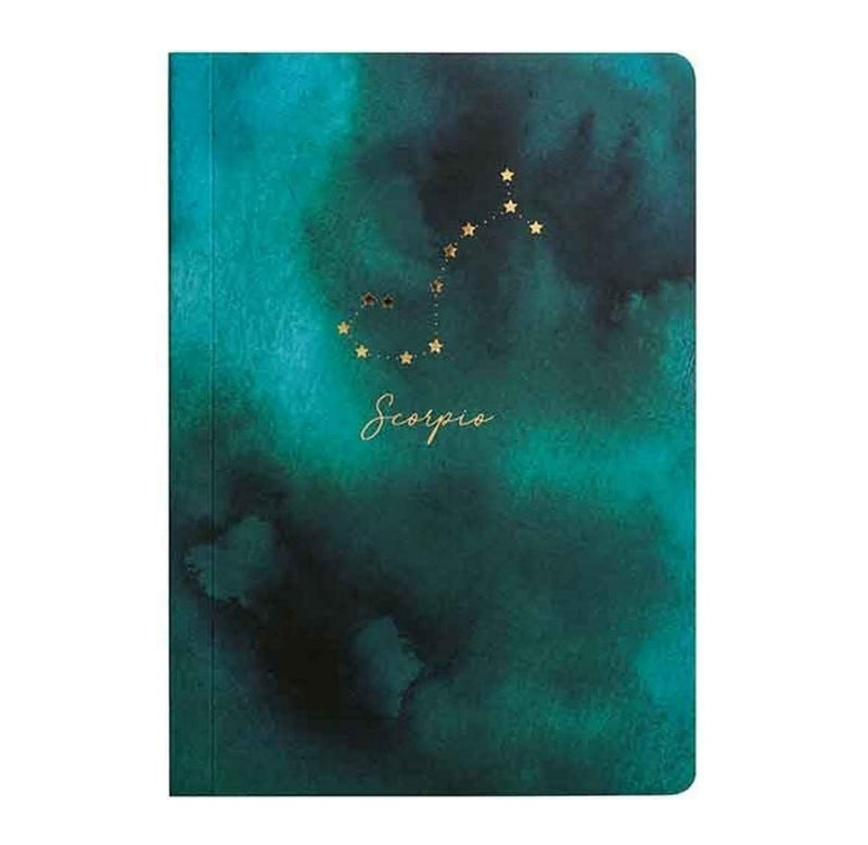 Portico Designs Constellations Softcover Lined Pocket Journal Notebook, Small 4 x 6-Inches, Scorpio