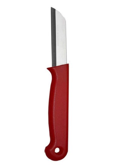 Sword & crown vegetable knife 6 cm red 10 pieces