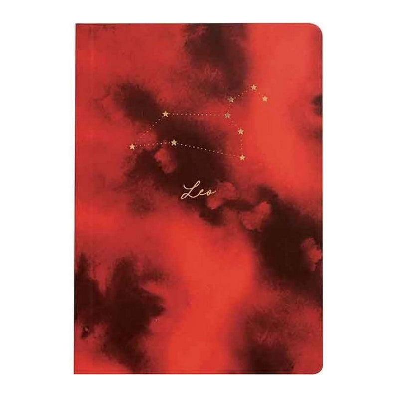 Portico Designs Constellations Softcover Lined Pocket Journal Notebook, Small 4 x 6-Inches, Leo