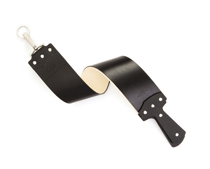 Ezra Arthur Horsehide Razor Strop - 3 Inch Black