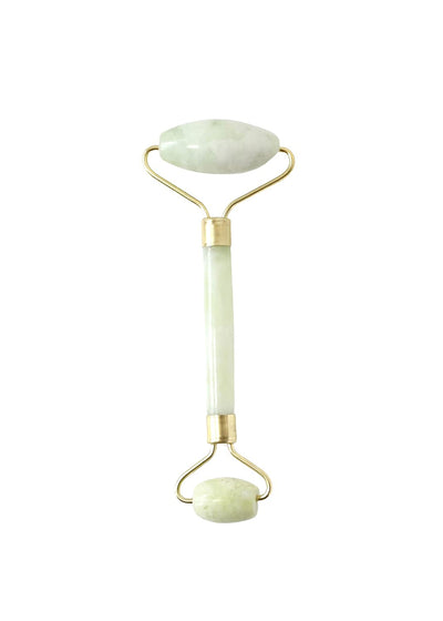 Luna Nectar Jade Roller For Lymphatic Drainage, Depuffying Dark Eye Circles, Natural Facial Contouring and Relaxation of Facial Tension